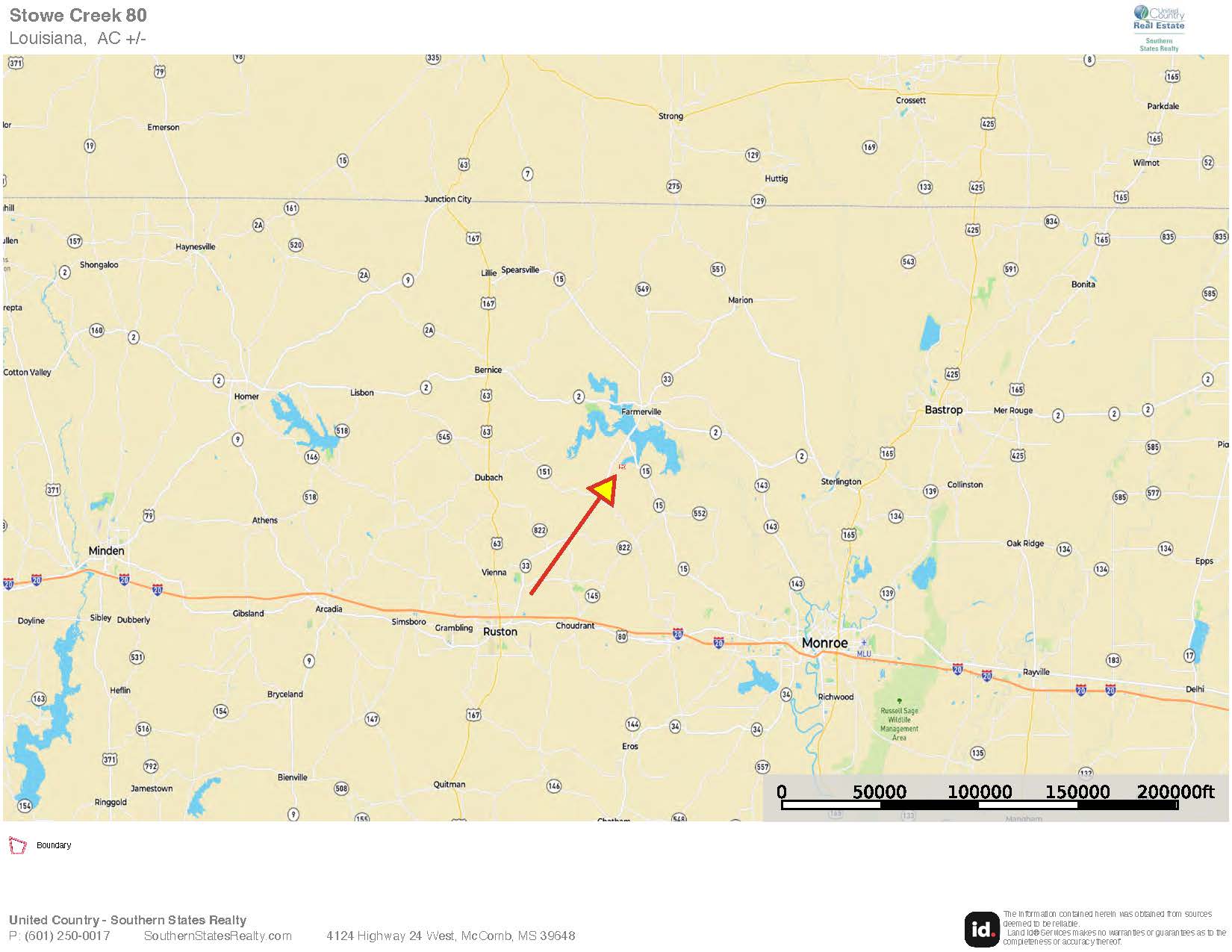 Lake D’Arbonne Land for Sale